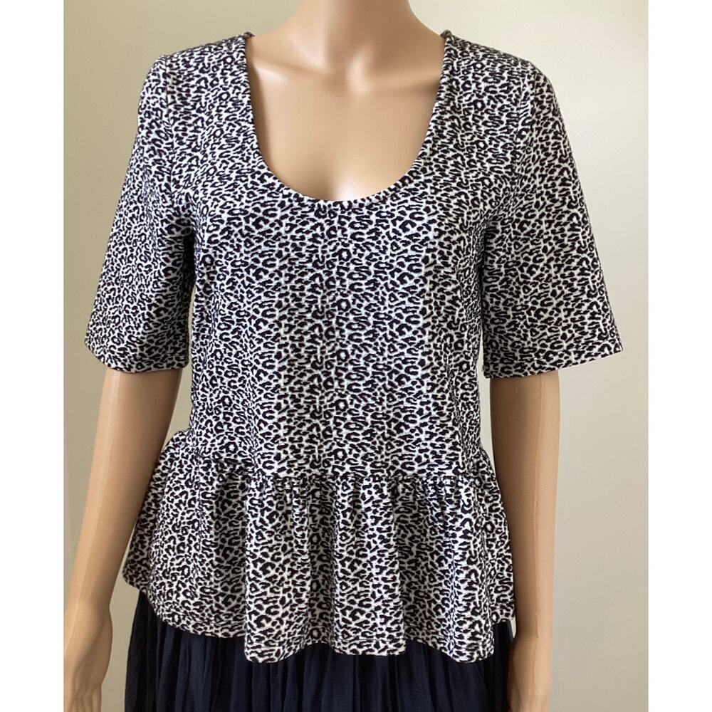 Maeve Peplum Scoop-Neck Tank‎